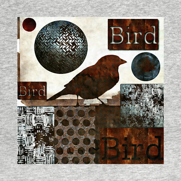 This Bird is so Metal by Catness Grace Designs